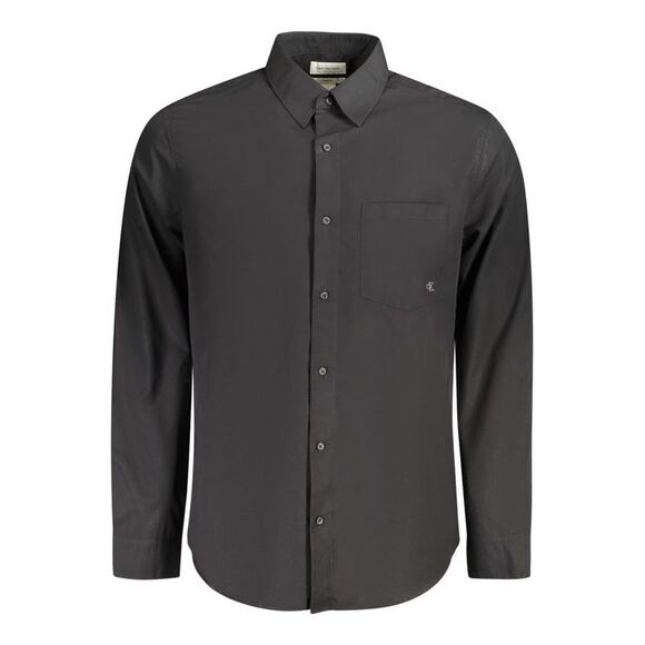 Calvin Klein Black Cotton Men's Men's Shirt